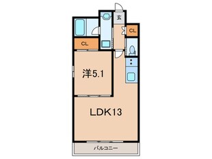 プレジオ西宮今津の物件間取画像